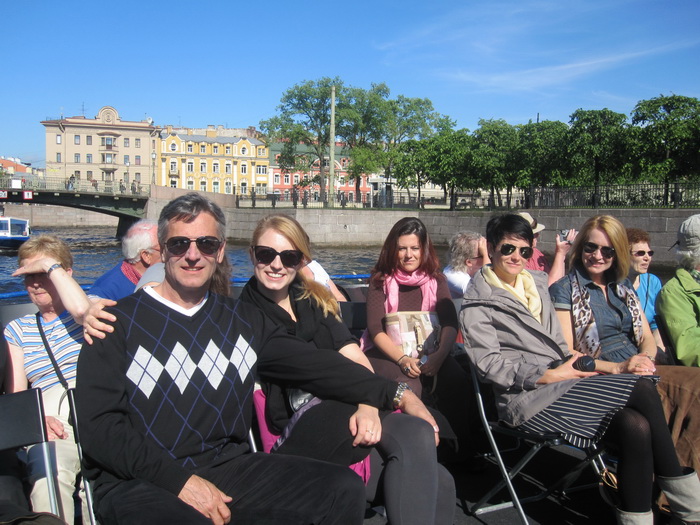 St Petersburg boat tour