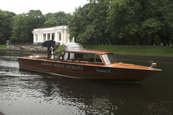 Riva boat trip in St Petersburg