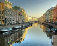 St Petersburg canal tour