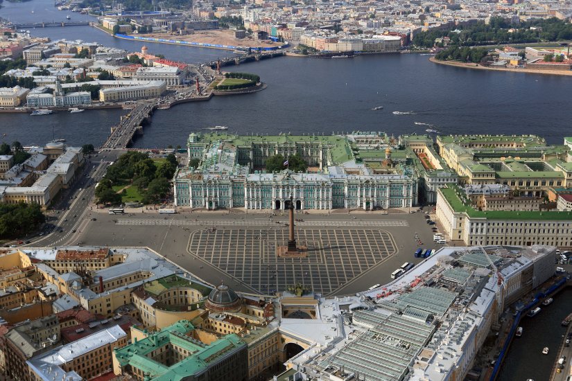 St Petersburg helicopter tour