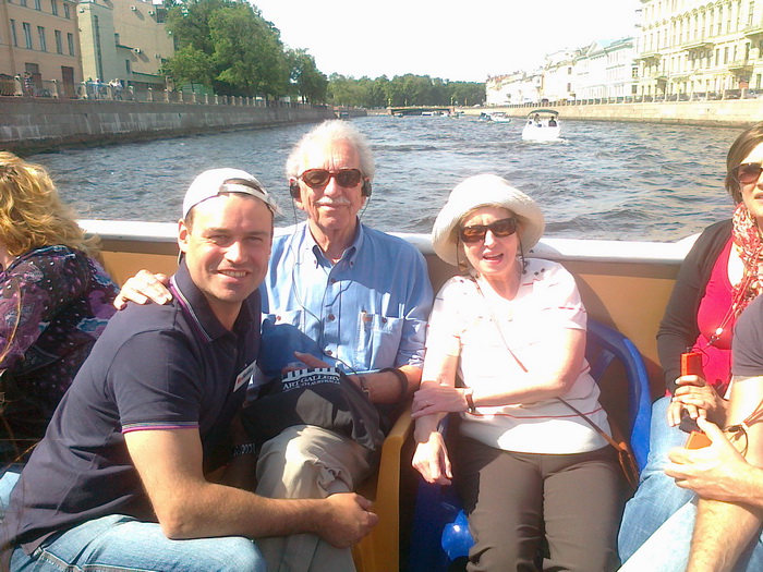 St Petersburg canal tour